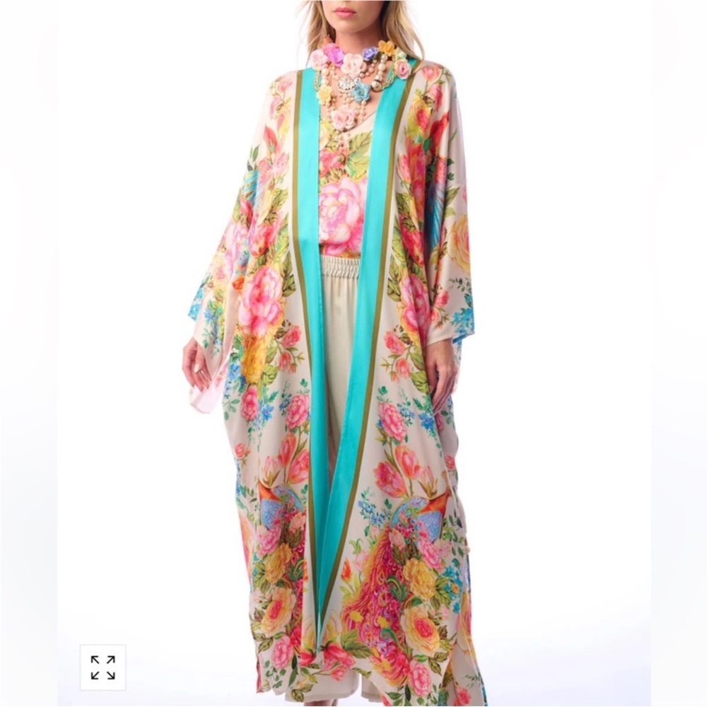 ARRATA SILENT JOURNEY Earth Angel Maxi Long Kimono